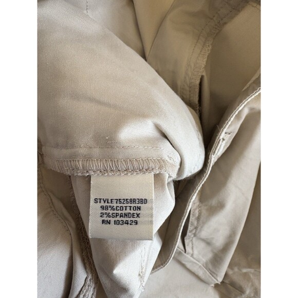 NWT Ladies Caffe Marrakech Tan Wide Leg Ankle Hi Waist Lightweight Pants Size 12 - Picture 4 of 8